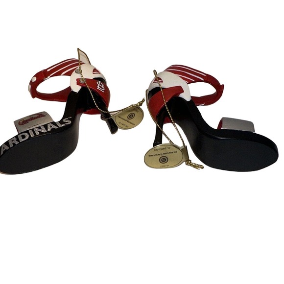 MLB St. Louis Cardinals Novelty Sandal Heels Collectible Display - Picture 6 of 10